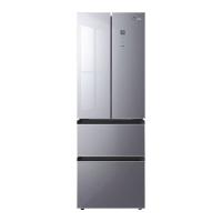 美的/Midea BCD-327WFGPM 301-400L/1级/多门/电脑控温/风冷/银色/电冰箱